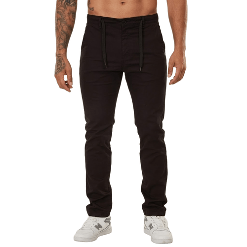 Calca Sarja Masculina HD 6628A PRETO-6628A-